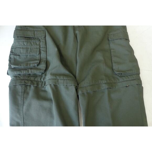 Boy Scouts Of America Convertible Uniform Pants Cargo Mens 38x31 Green Heavy - Picture 3 of 7
